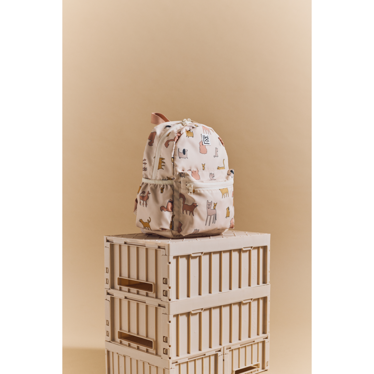 Liewood Andreas Backpack - Cats and Dogs / Sandy - BACKPACK