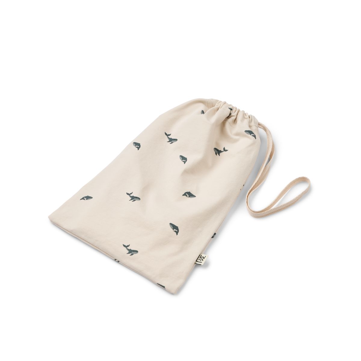 Liewood Birk Printed Pyjama Jumpsuit - Mini whale / Sandy - PYJAMAS JUMPSUIT