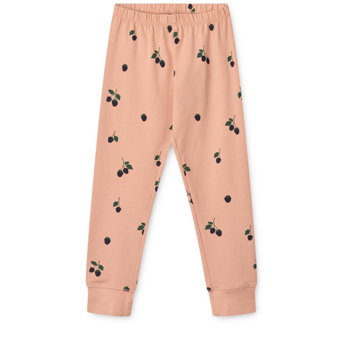 Liewood Wilhelm Printed Pyjama Set - Mini Berry / Pale tuscany - PYJAMAS SET