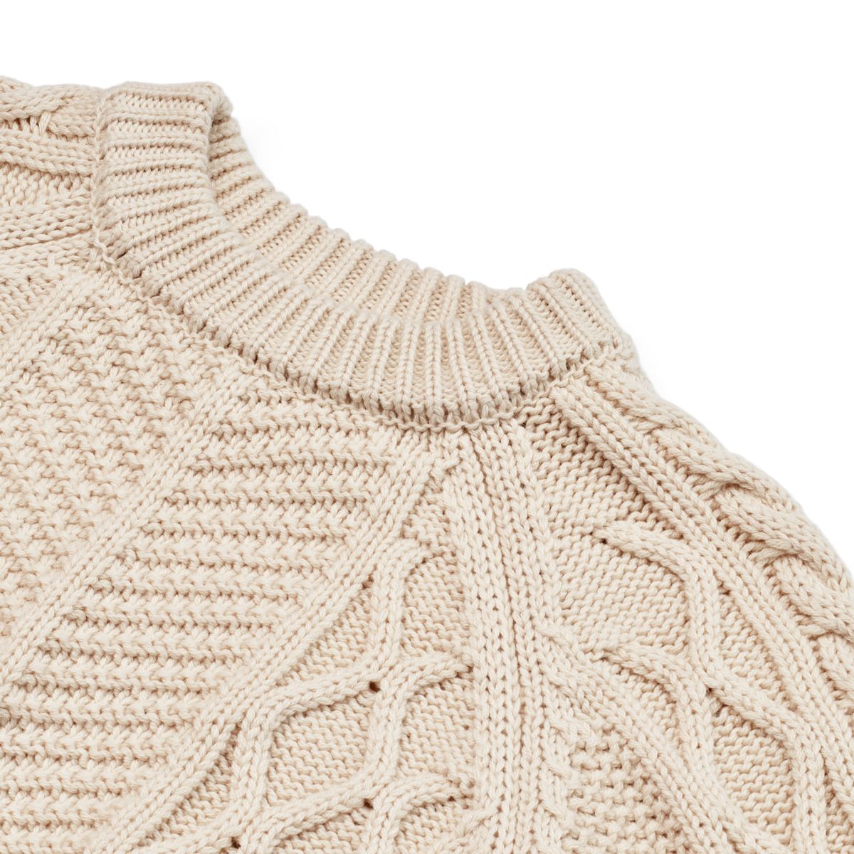 Liewood Callio Cable-Knit Jumper - Sandy - JUMPER