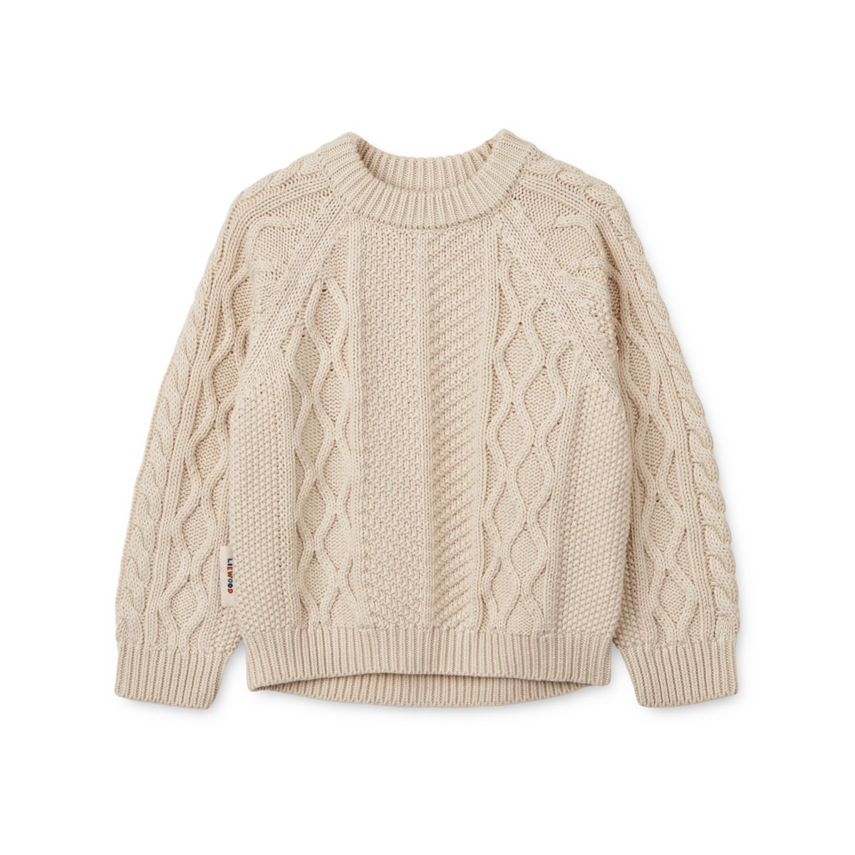Liewood Callio Cable-Knit Jumper - Sandy - JUMPER