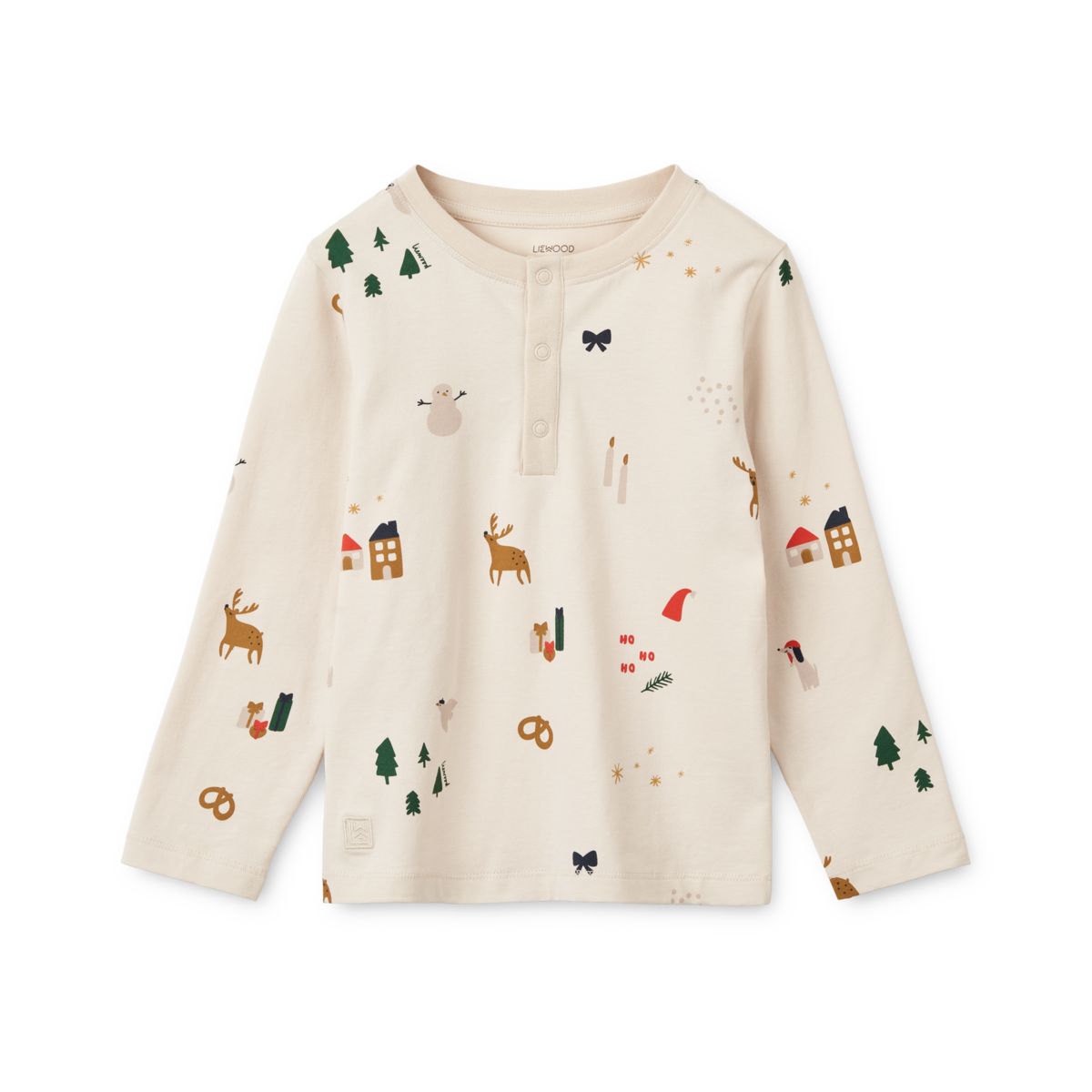 Wilhelm Printed Pyjama Set - Holiday / Sandy