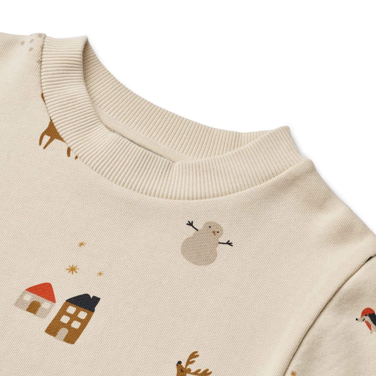 Liewood Thora Printed Sweatshirt - Holiday / Sandy - SWEATSHIRT