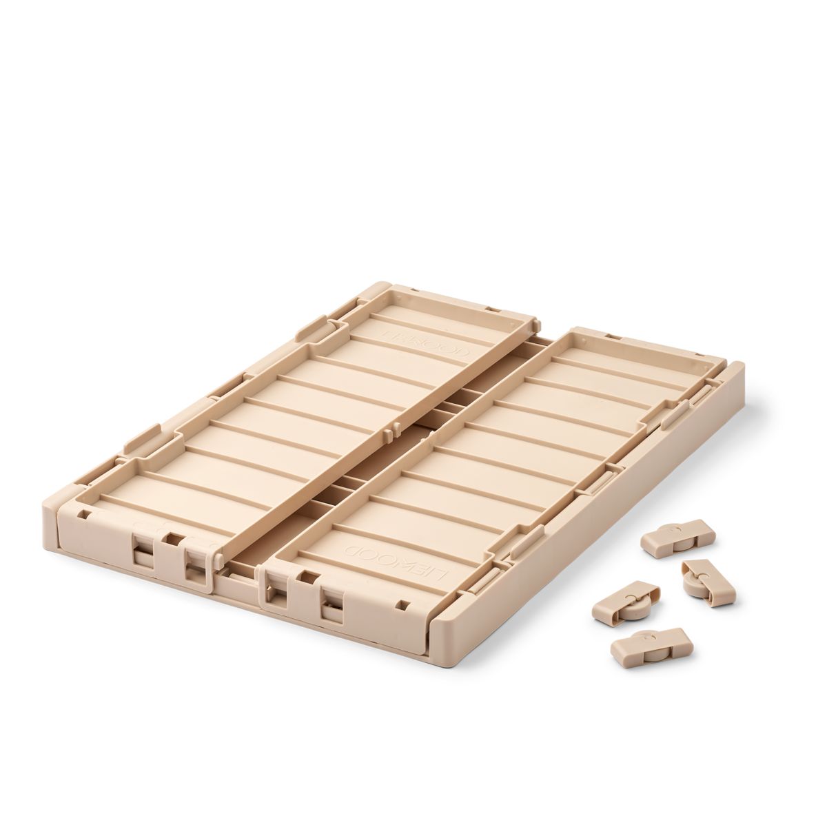 Liewood Weston Bed Roller With Lid - Sandy - STORAGE BOX