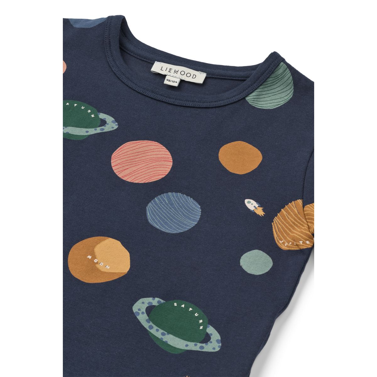 Liewood Apia Short-sleeve T-shirt - Universe / Classic navy - TSHIRT