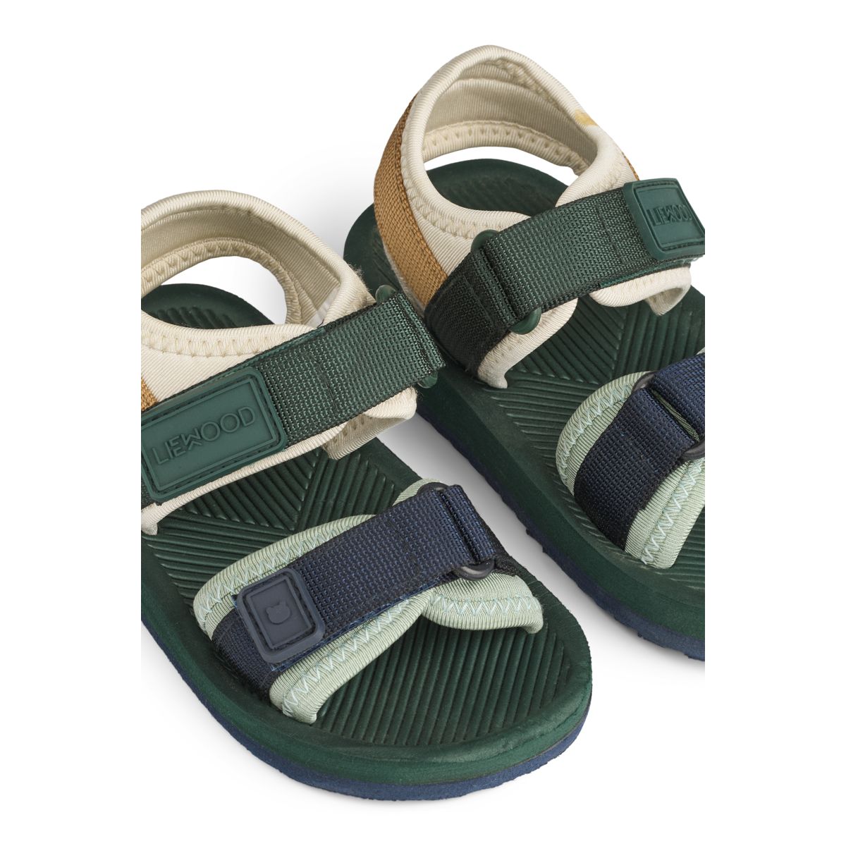 Liewood Monty strap Sandals - Hunter green mix - SANDALS