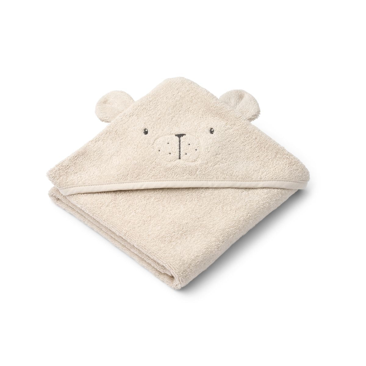 Liewood Albert Hooded Baby Towel - Sandy - TOWEL / WASHCLOTH