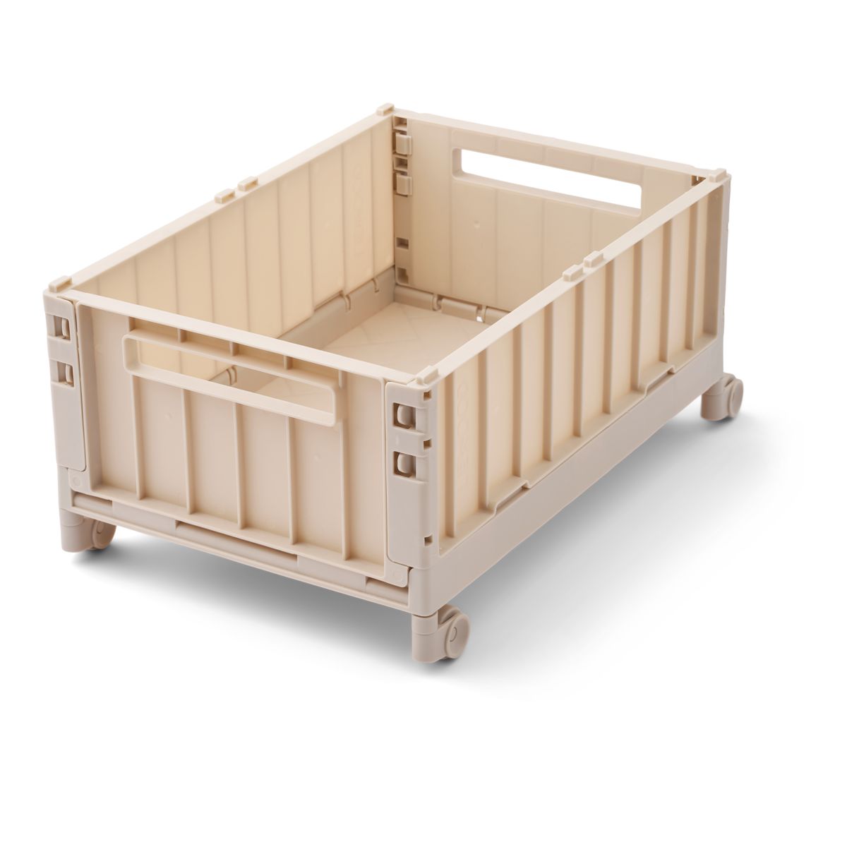 Liewood Weston Large Storage Box With Wheels - Sandy - STORAGE BOX