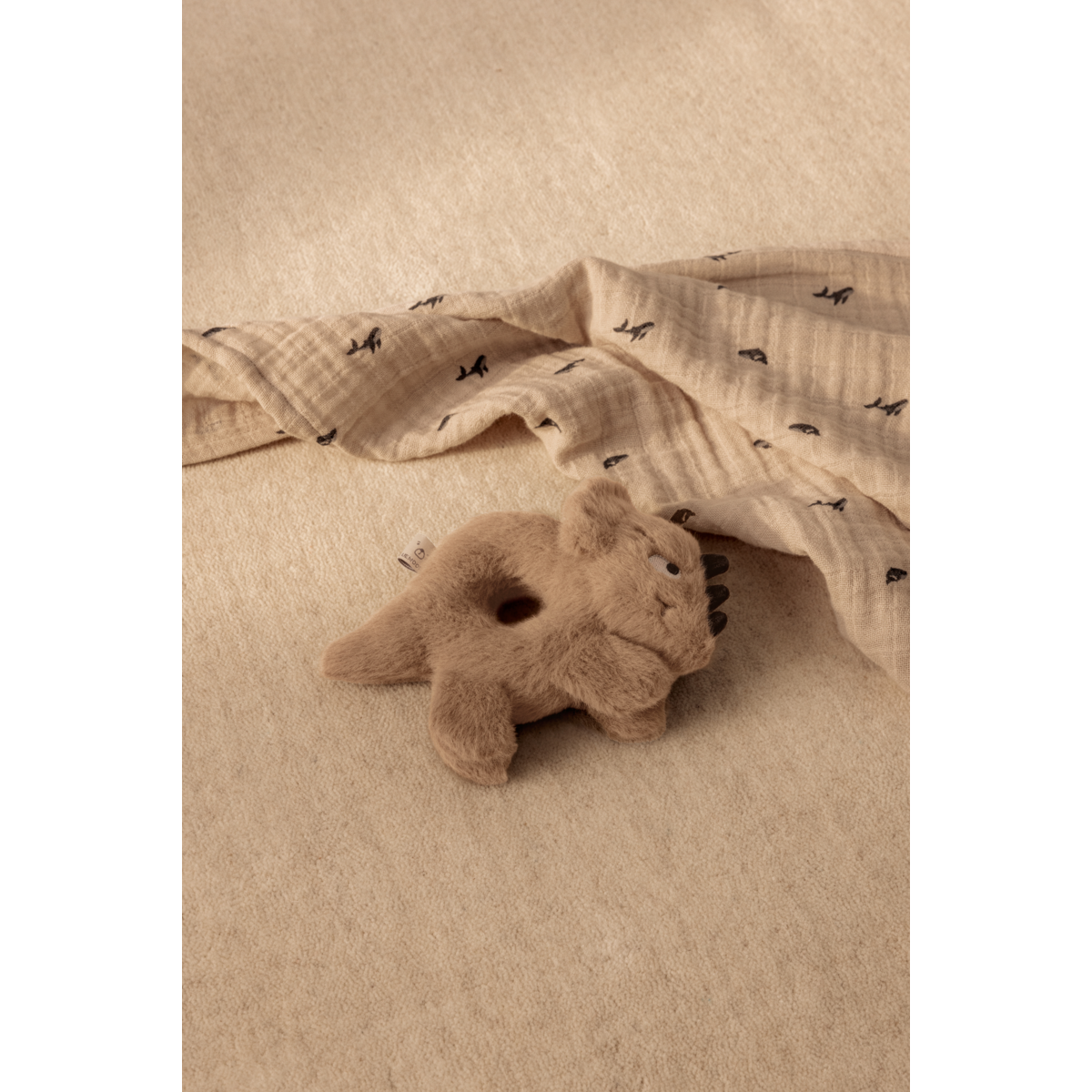 Liewood Lewis Muslin Cloth 2-Pack - Mini whale / Sandy - MUSLIN CLOTH