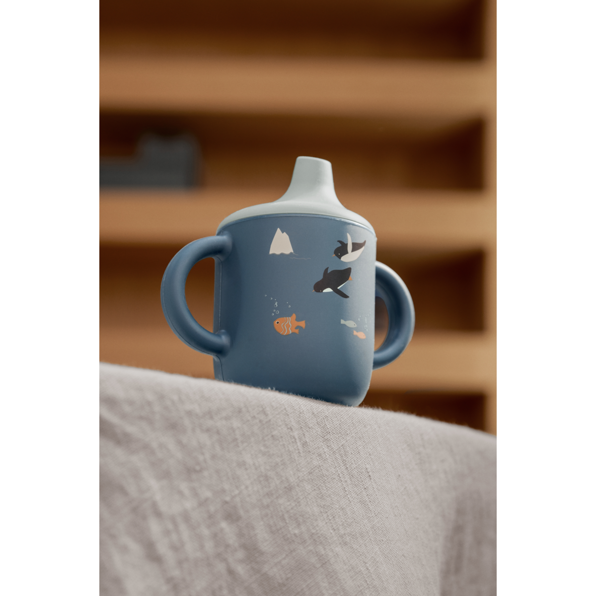 Liewood Neil Sippy Cup - Arctic Sea / Ocean view - CUP
