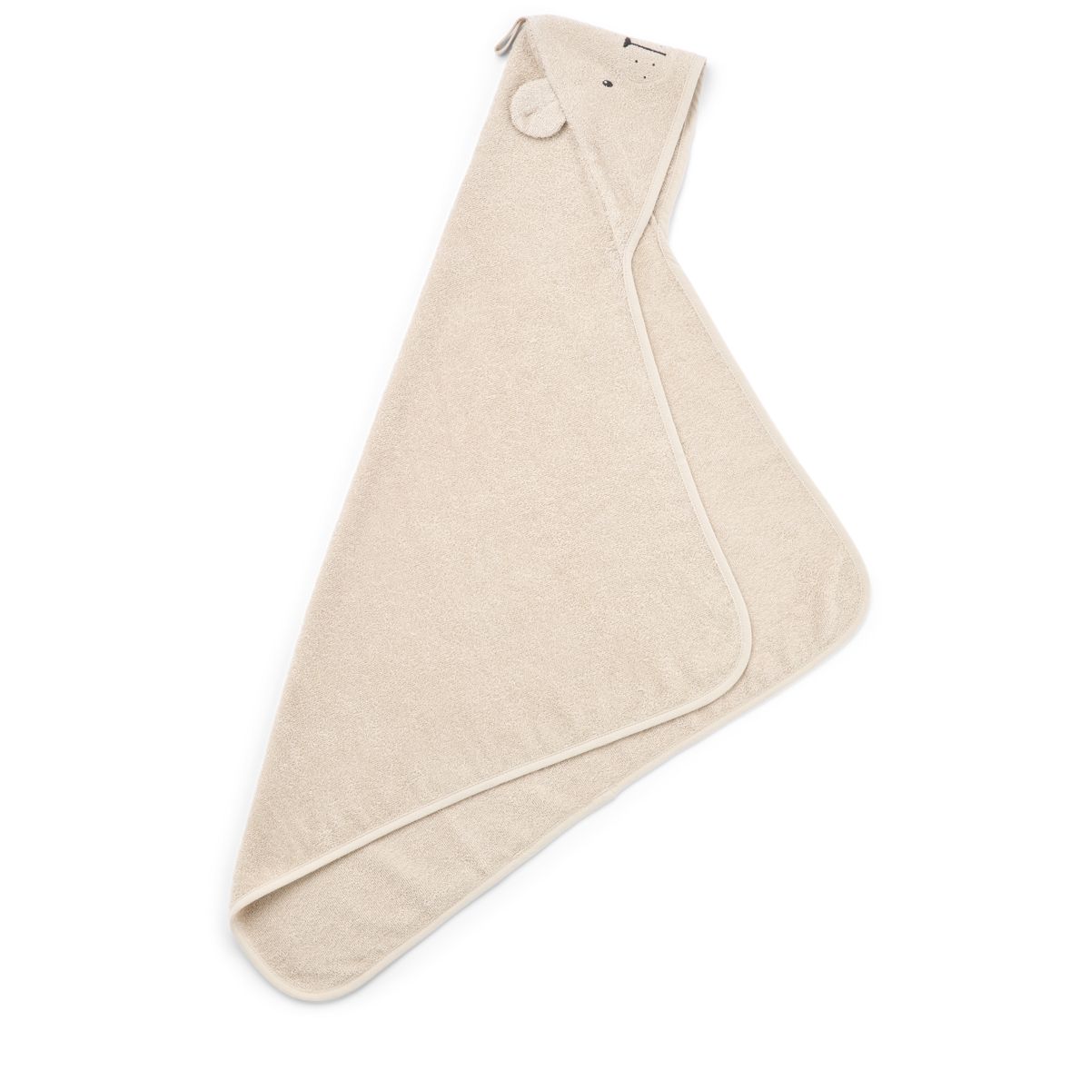 Liewood Albert Hooded Baby Towel - Sandy - TOWEL / WASHCLOTH
