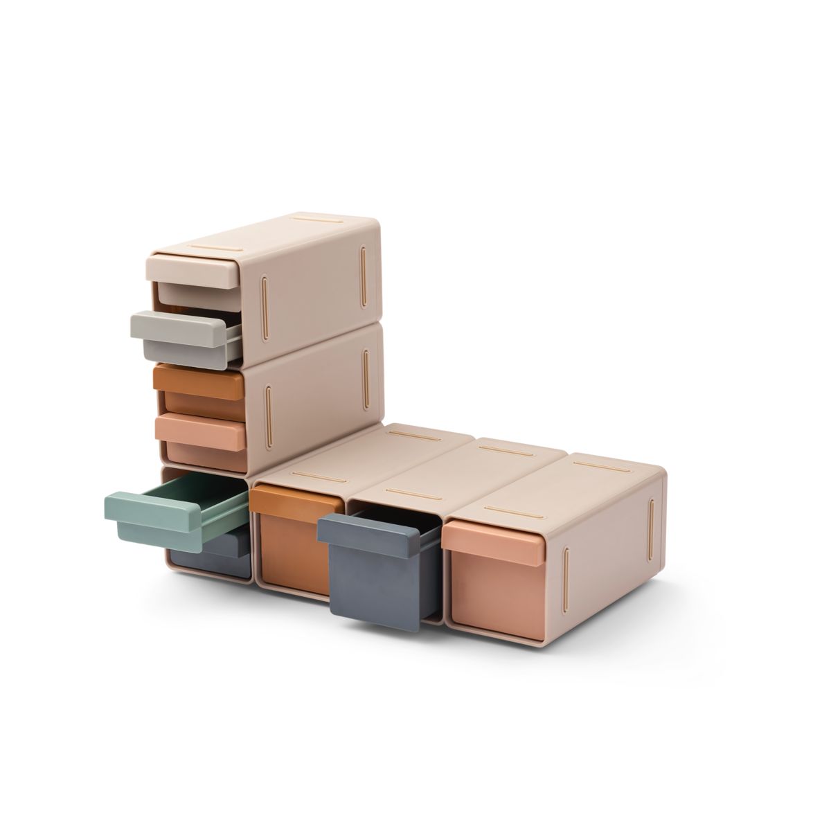 Liewood Kylian Storage System - Sandy multi mix - STORAGE BOX