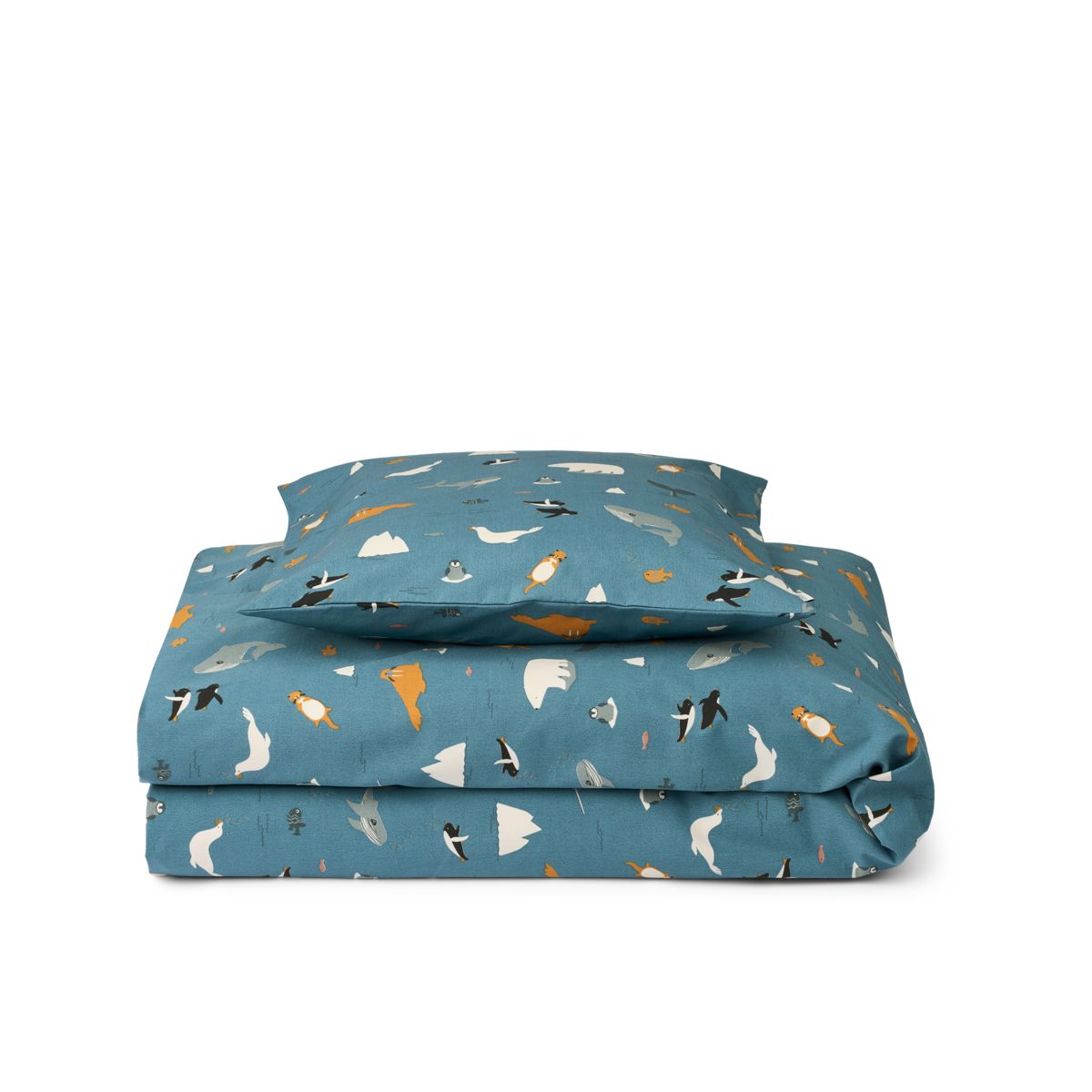 Liewood Ingeborg Junior Bedding 100x140 - Arctic Sea / Ocean view - BEDDING
