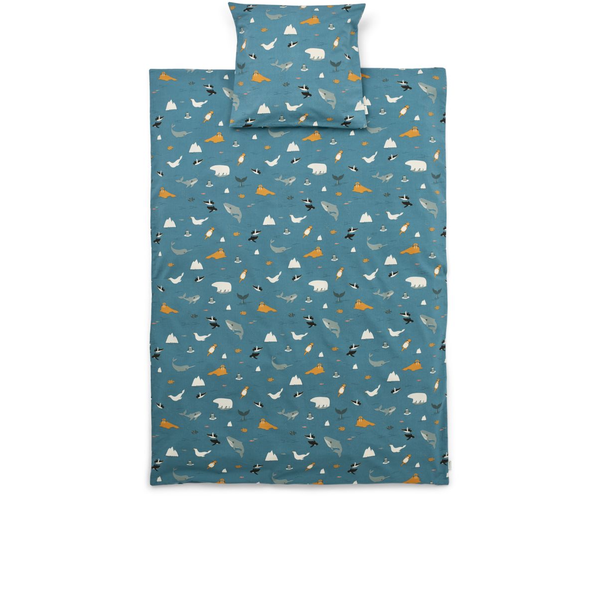 Liewood Ingeborg Junior Bedding 100x140 - Arctic Sea / Ocean view - BEDDING