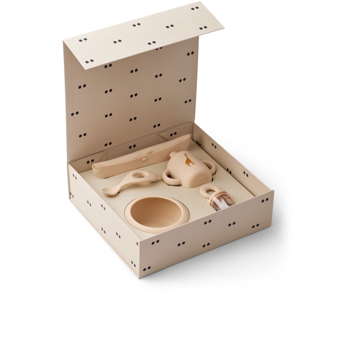 Liewood MILEAH Baby Mealtime Set - Apple blossom - TABLEWARE SET