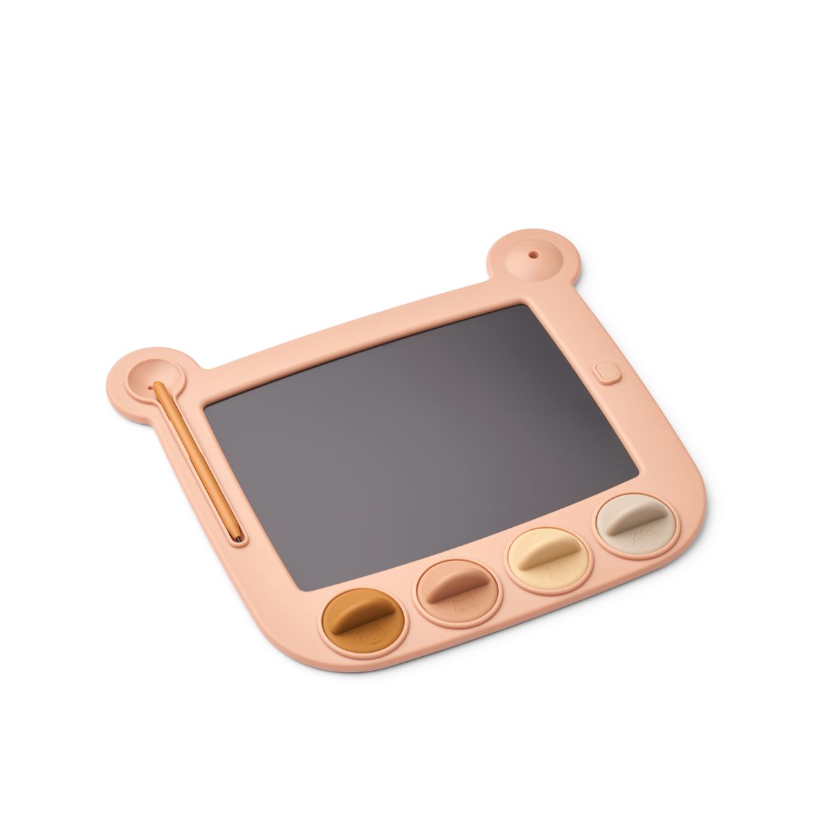 Venzora LCD Drawing Board with stamps - Pale tuscany multi mix