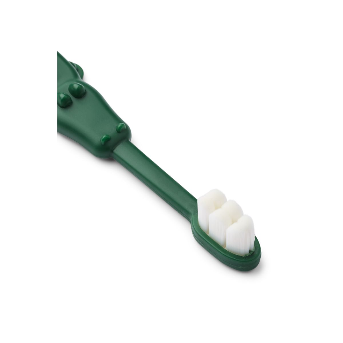 Liewood Fabio Toddler Toothbrush - Yellow mellow / Garden green - BATH & HYGIENE