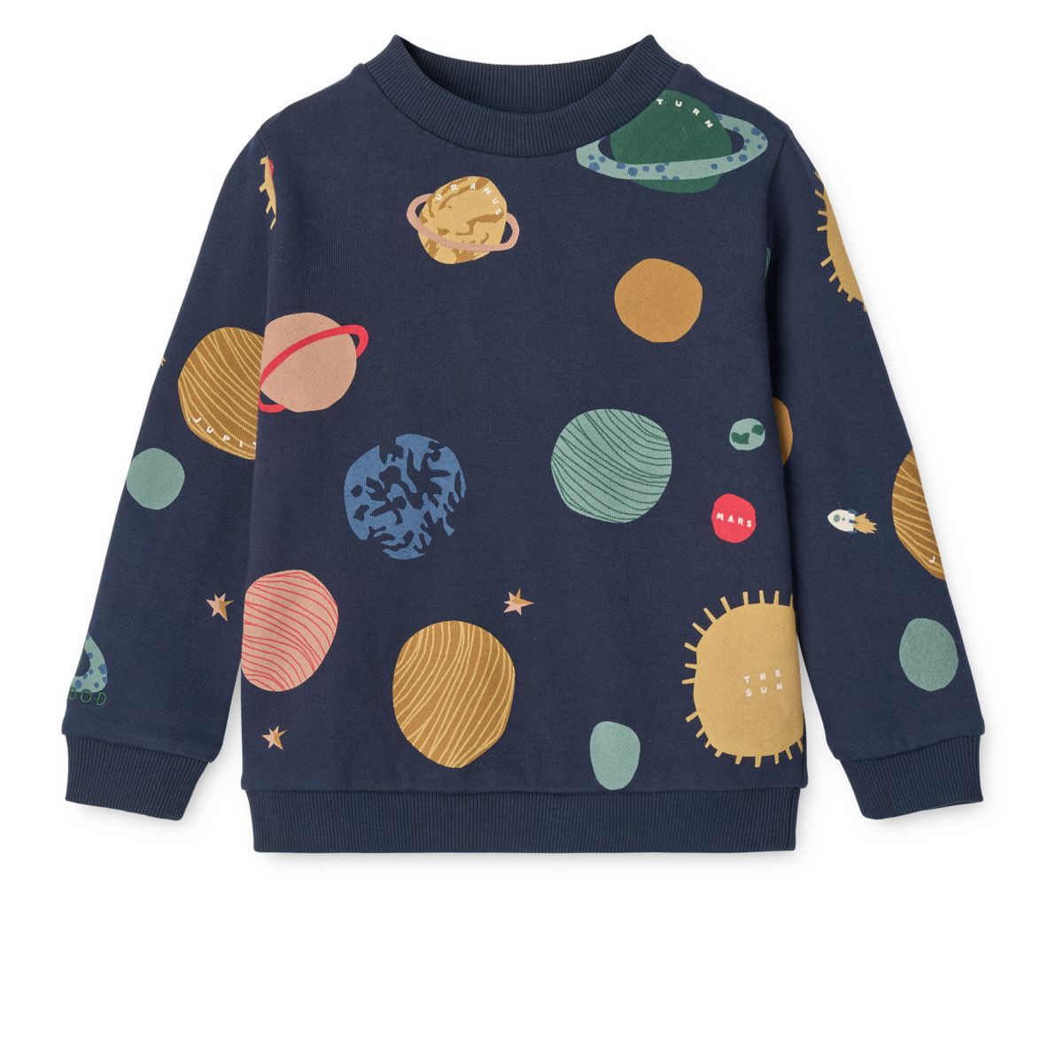 Liewood Thora Printed Sweatshirt - Universe / Classic navy - SWEATSHIRT