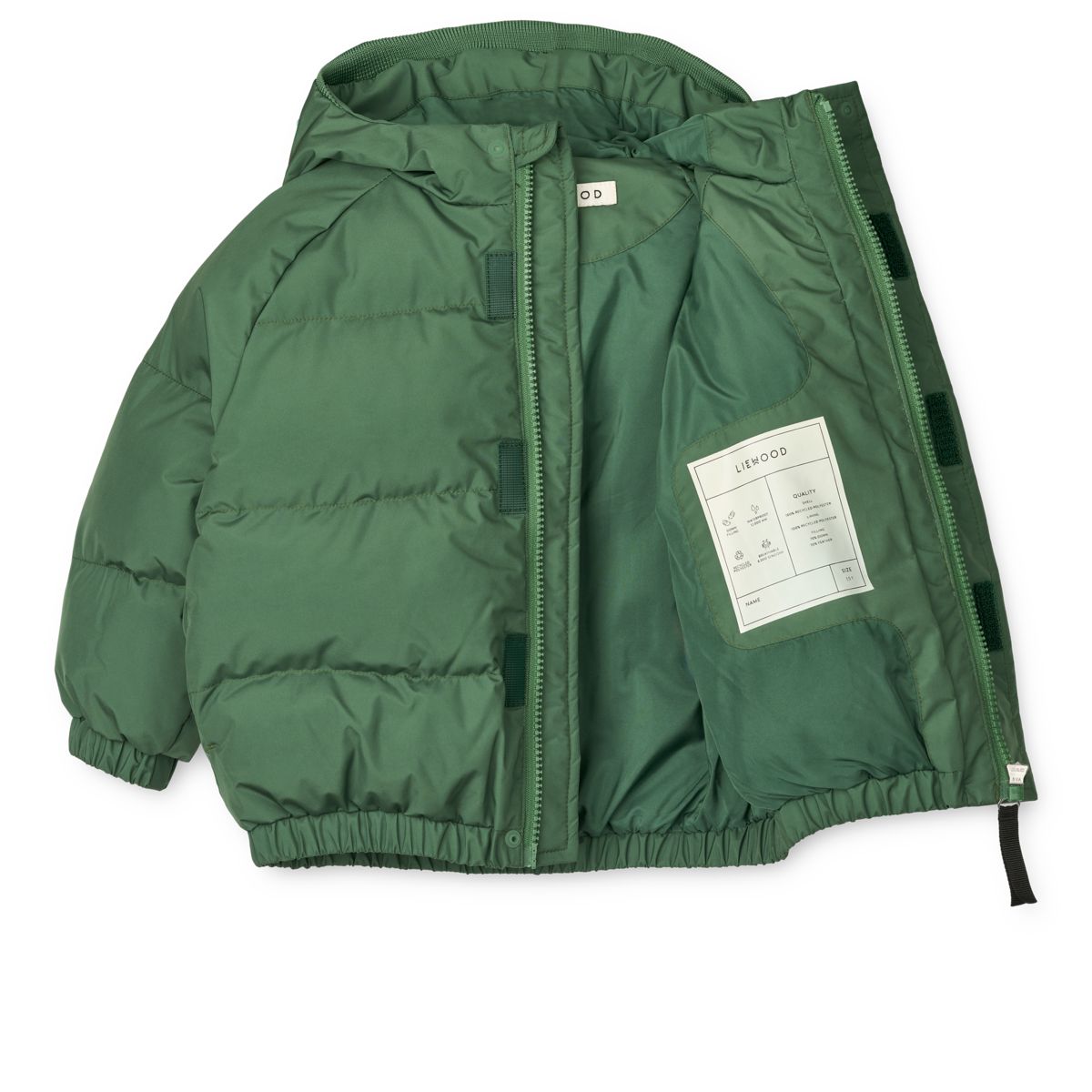 Liewood Adelina Jacket with ears - Dusty ivy - JACKET