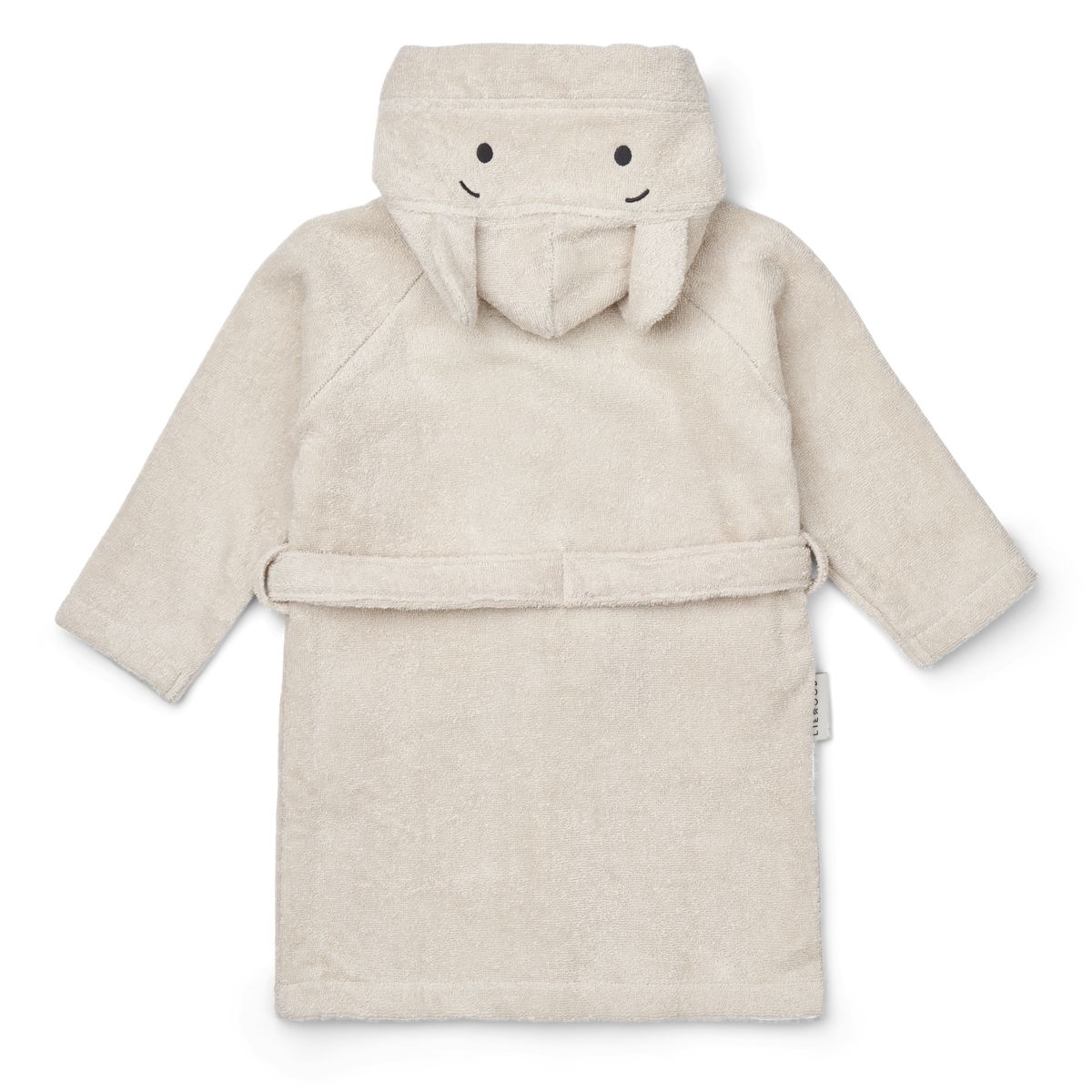 Liewood Lily Elephant Bathrobe - Sandy - TOWEL / WASHCLOTH