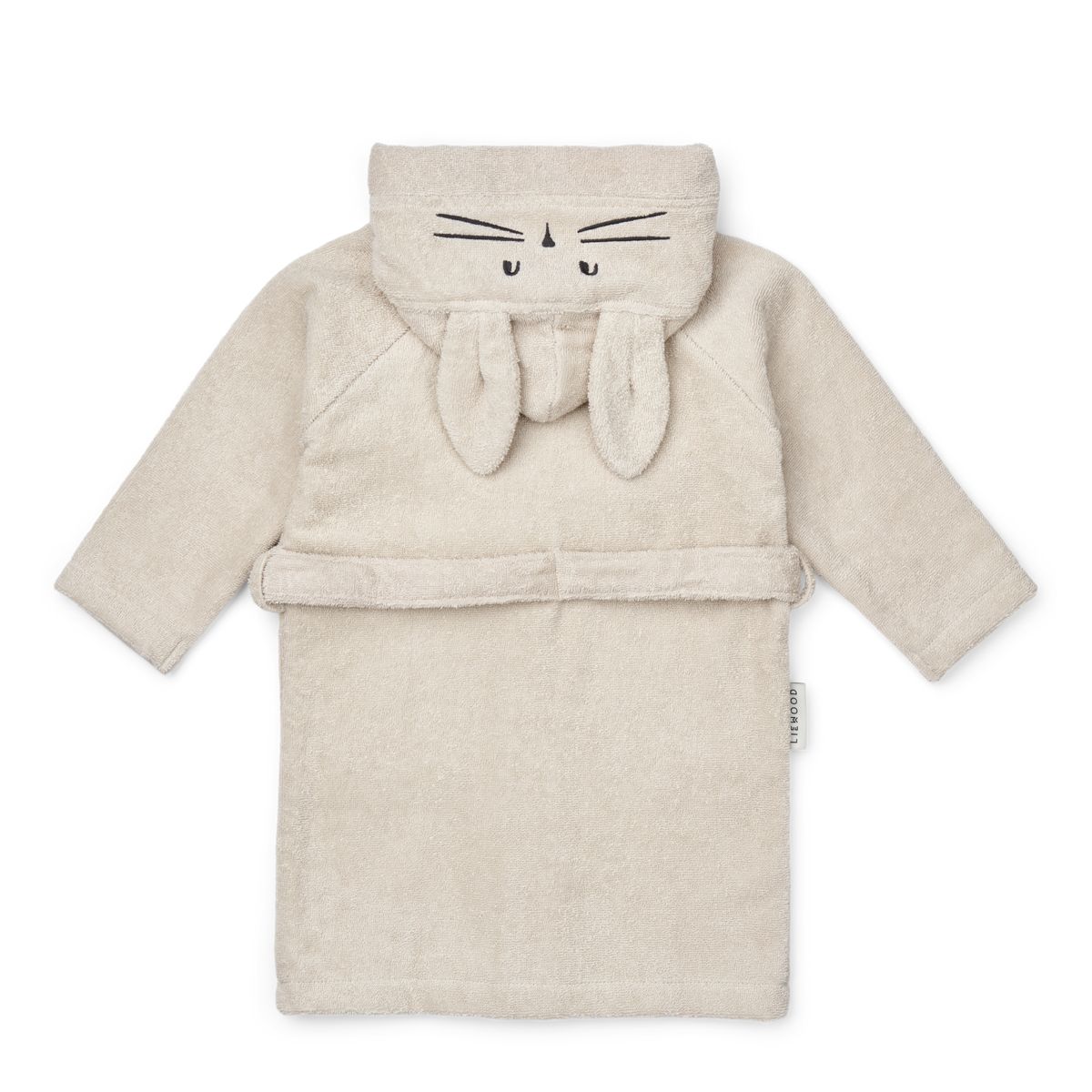 Liewood Lily Rabbit Bathrobe - Sandy - TOWEL / WASHCLOTH