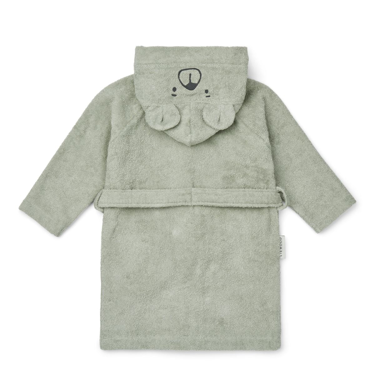 Liewood Lily Bear Bathrobe - Dove blue - TOWEL / WASHCLOTH