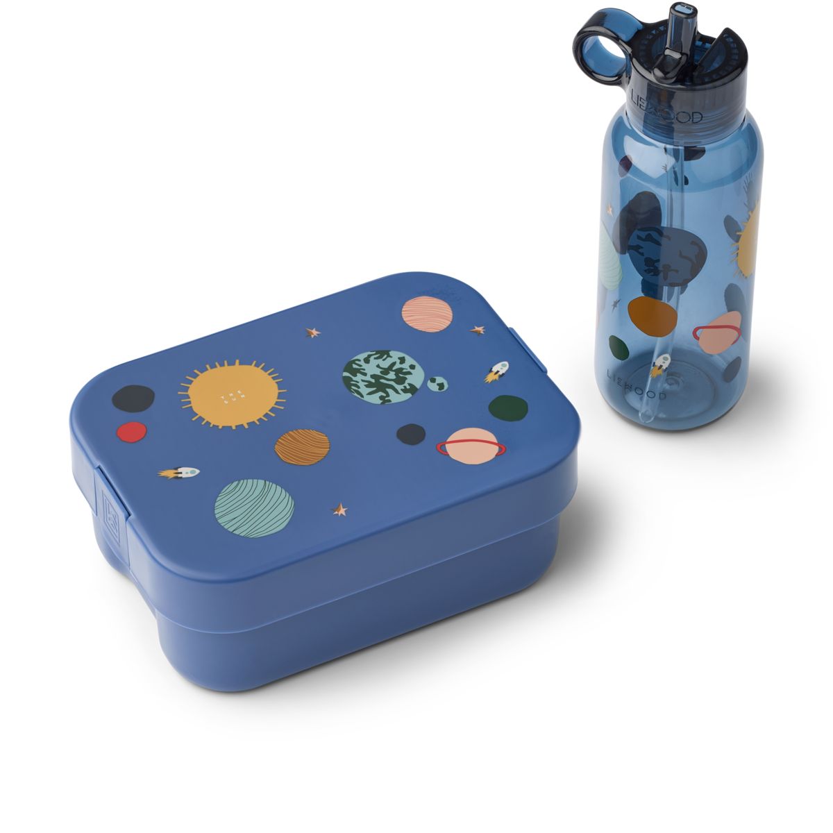 Liewood Chelsey Lunchbox Set - Universe / Classic navy - LUNCHBOX