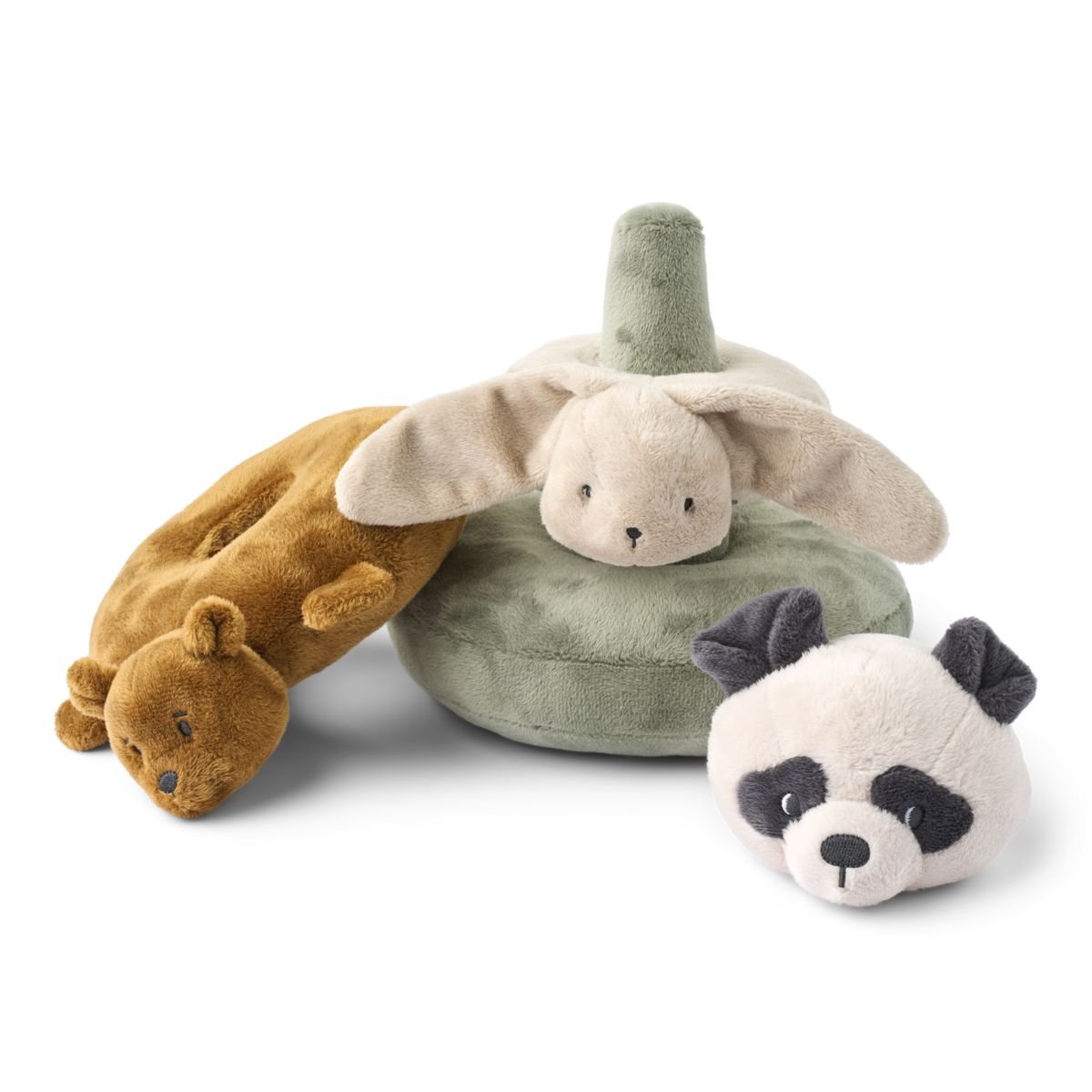 Liewood Sannie Plush Stacking Tower - Sandy multi mix - RATTLE