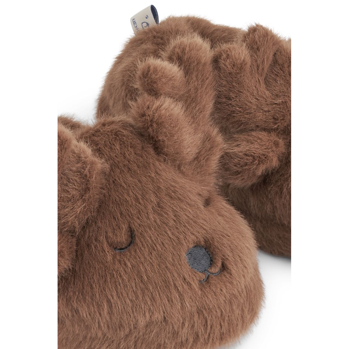 Liewood Aviaja Reindeer Slippers - Pecan - INDOOR SLIPPERS