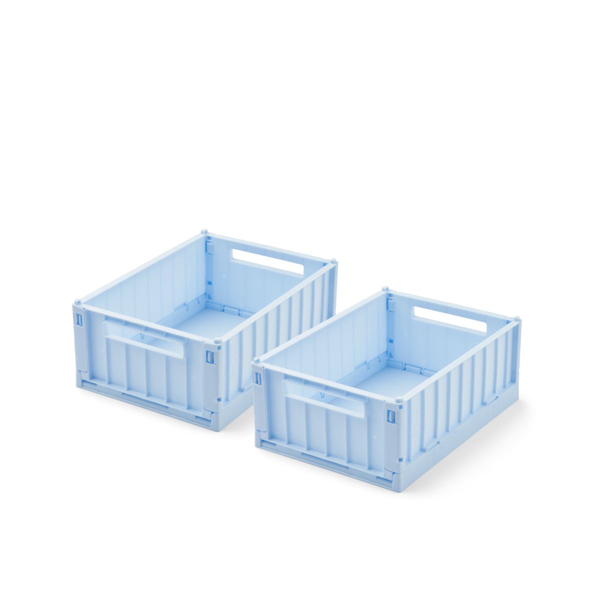 Liewood Weston Small Storage Box 2-Pack - Pure sky - STORAGE BOX