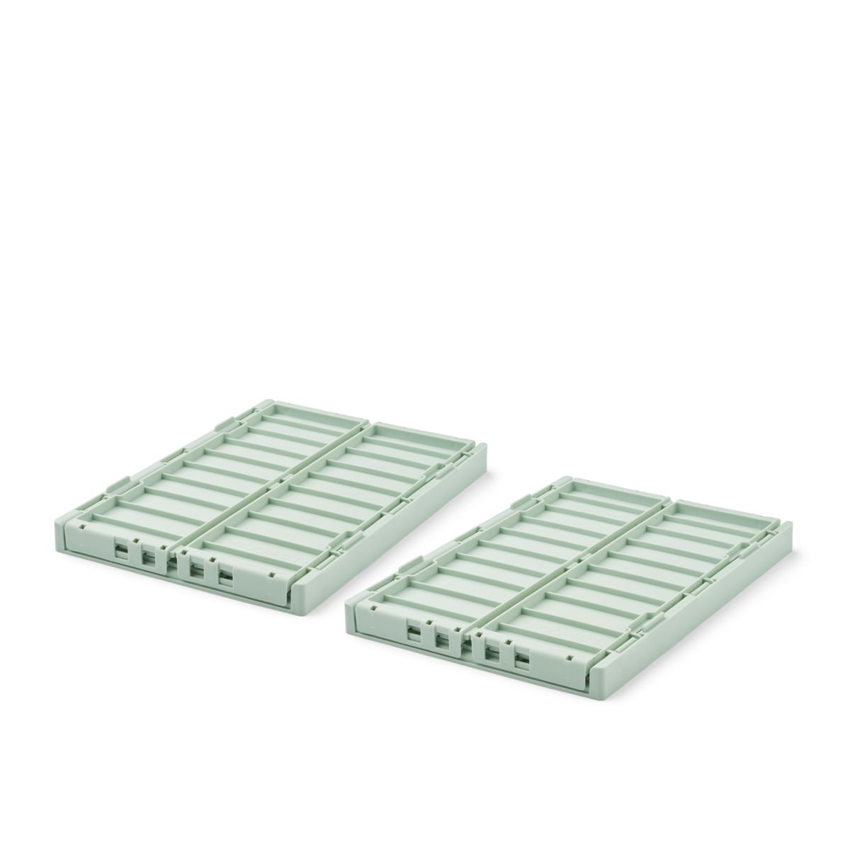 Liewood Weston Medium Storage Box 2-Pack - LIght Peppermint - STORAGE BOX