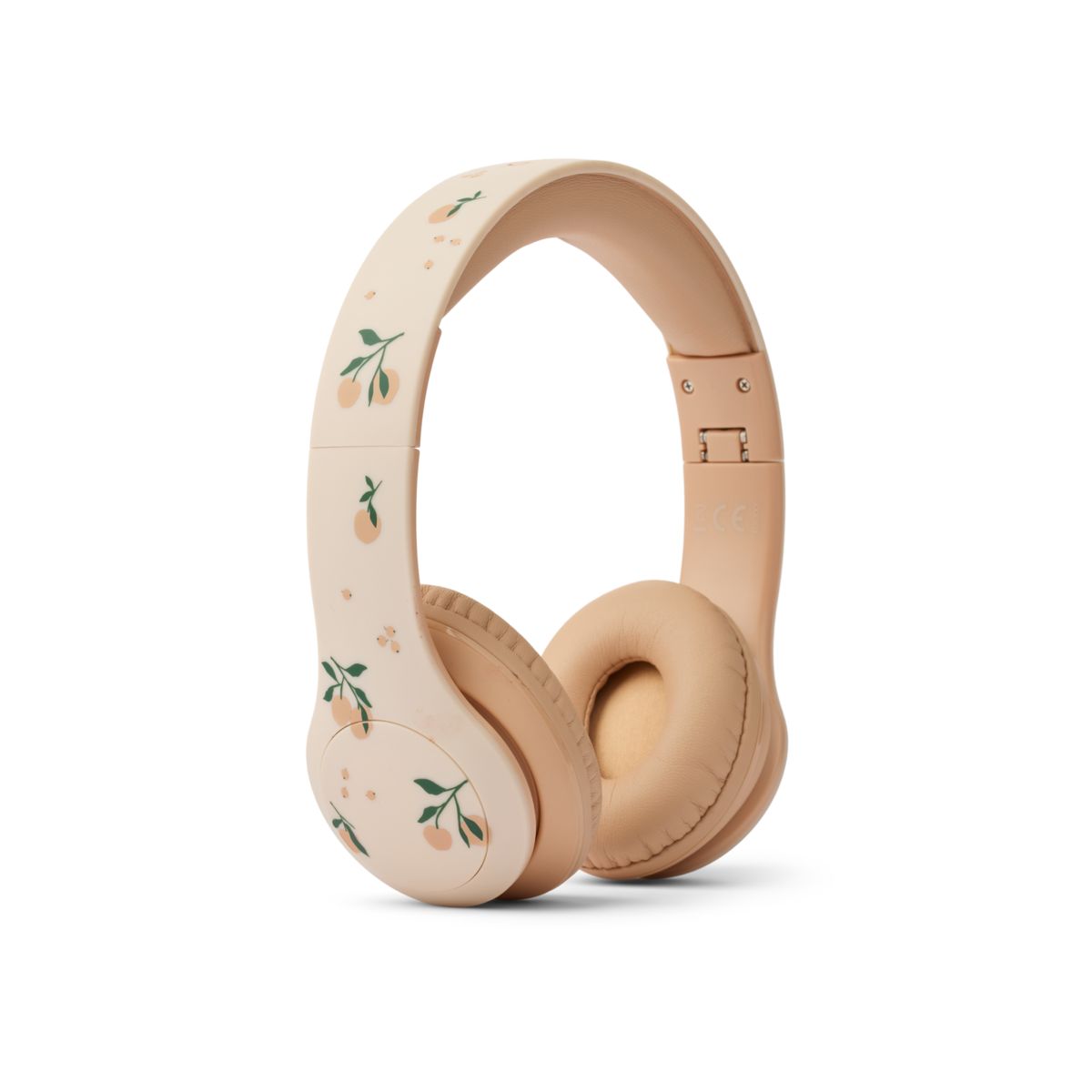 Liewood QUINN Wireless Headphones - Peach / Sea shell - MUSIC INSTRUMENT