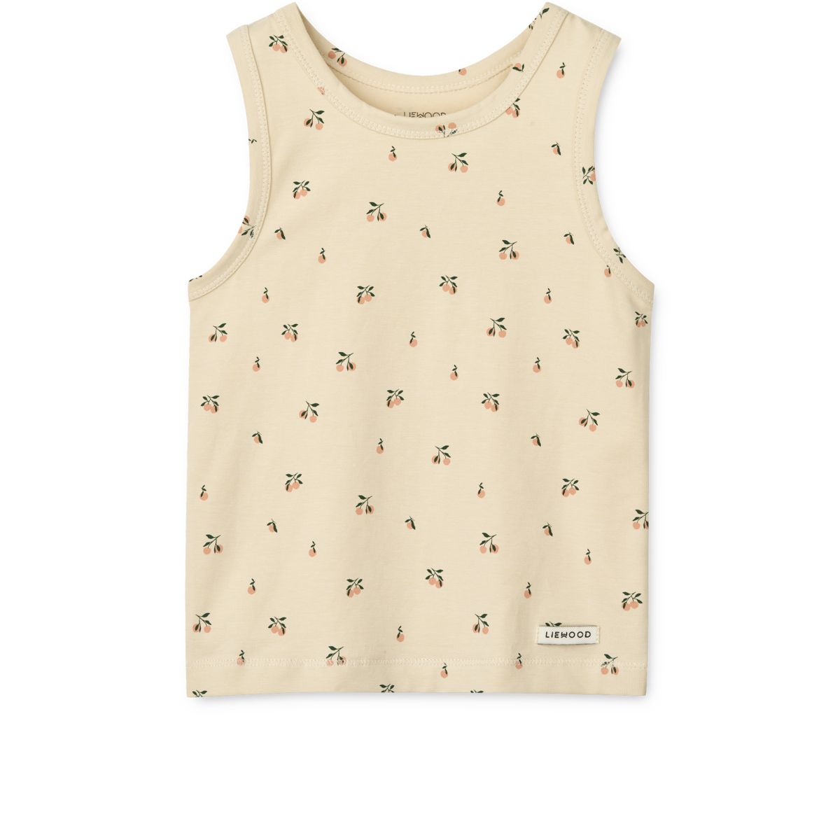 Liewood Faris Tank Top 2-pack - Mini peach sea shell / stripe mix - TANK TOP