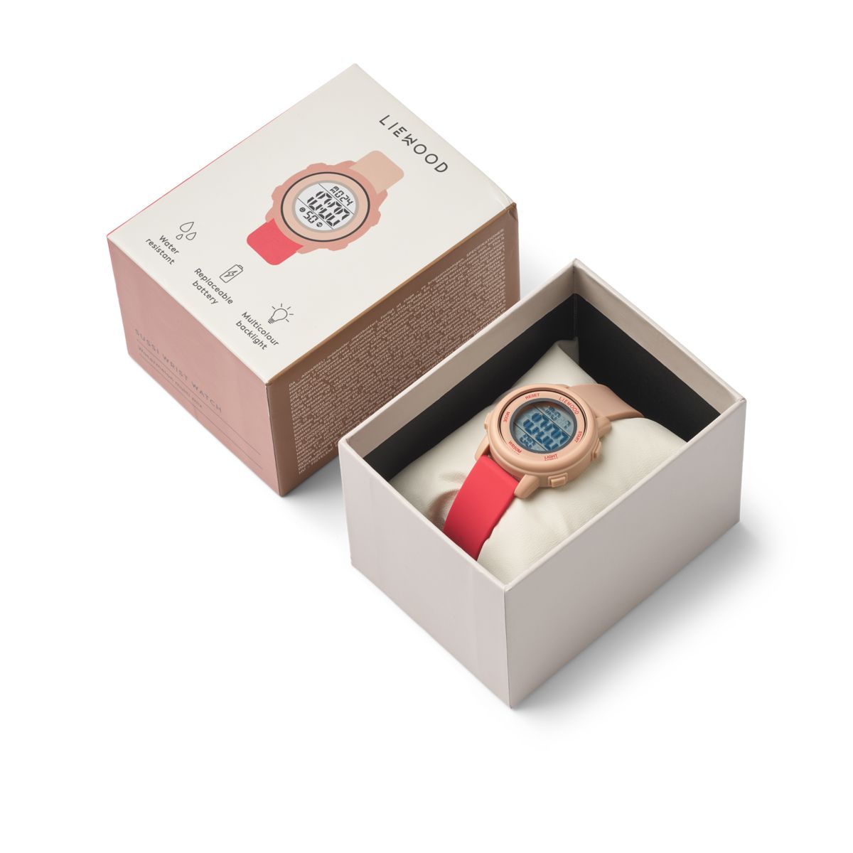 Liewood Sussi Wrist Watch - Watermelon multi mix - WATCH