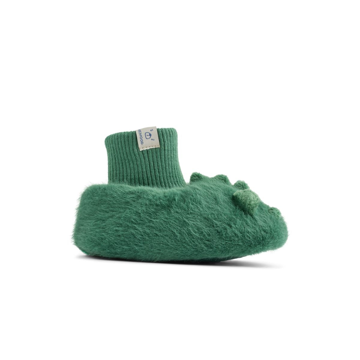 Liewood Beth Crocodile Plush Slippers - Garden green - INDOOR SLIPPERS