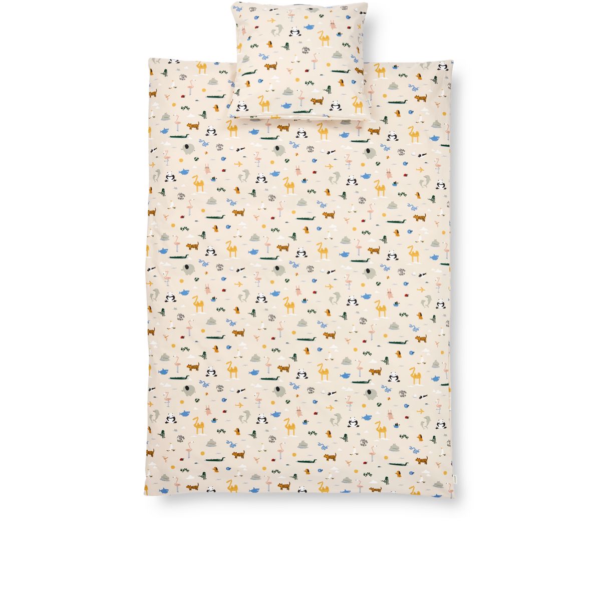 Liewood Ingeborg Junior Bedding 100x140 - Around the world / Sandy - BEDDING