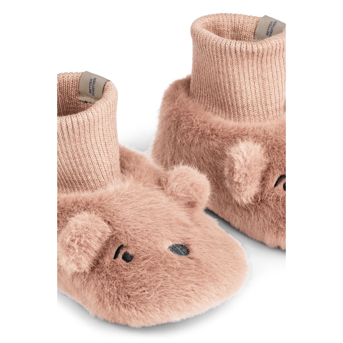 Liewood Beth Bear Plush Slippers - Pale tuscany - INDOOR SLIPPERS