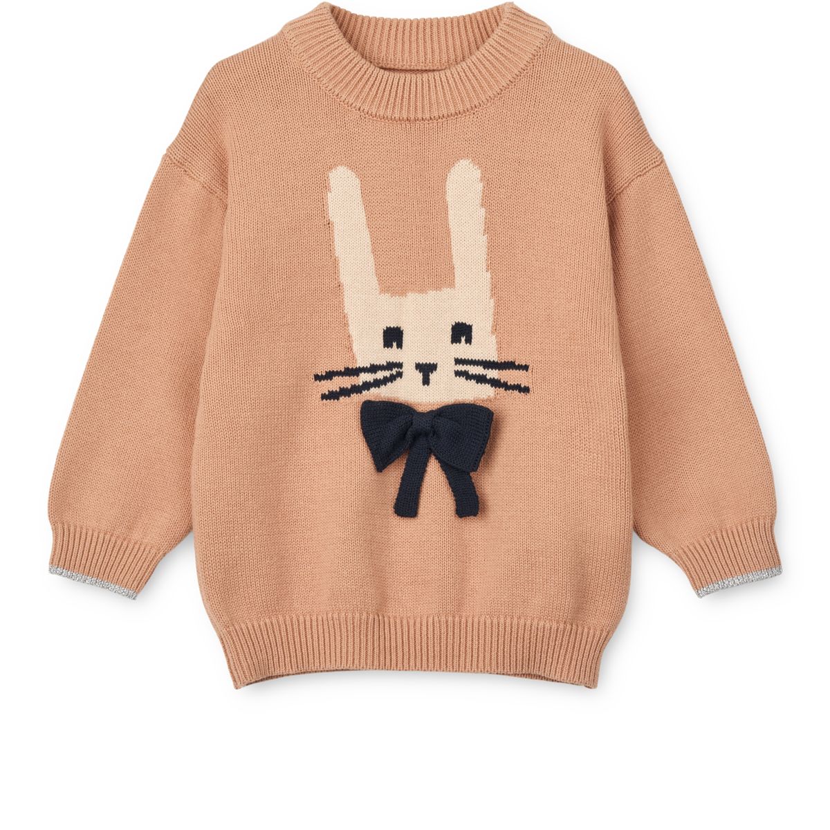 Liewood ORLANE Knit Jumper - Rabbit / Pale tuscany - JUMPER