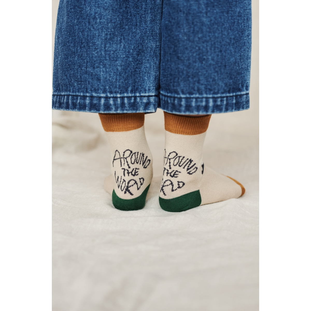 Liewood Silas Socks 3-Pack - Around the world / Sandy - SOCKS/STOCKINGS