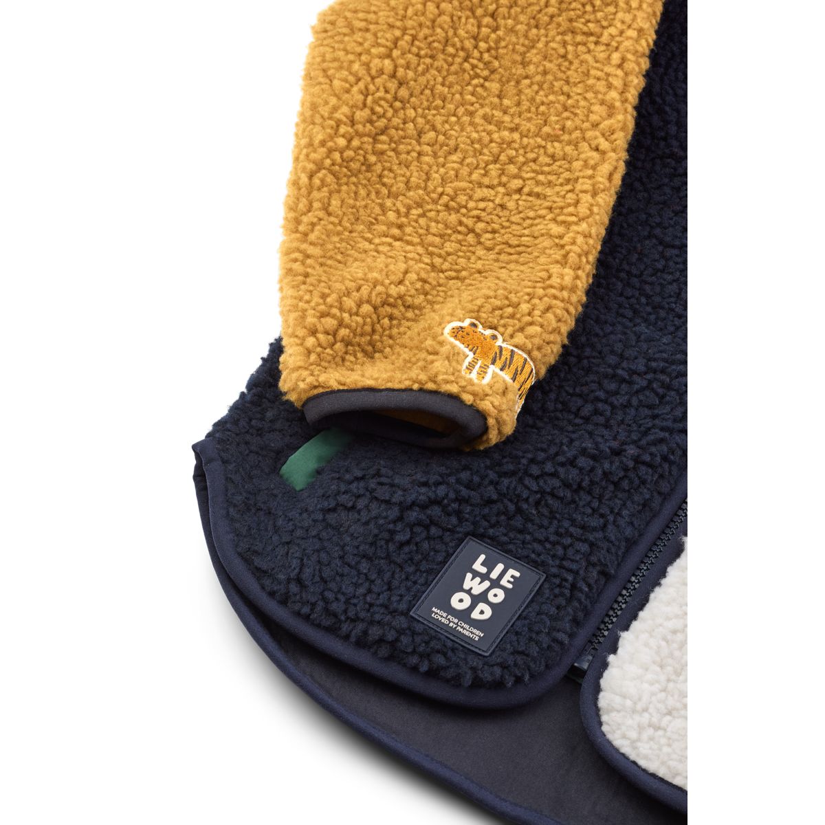 Liewood Nolan Pile Jacket - Around the world multi mix - JACKET