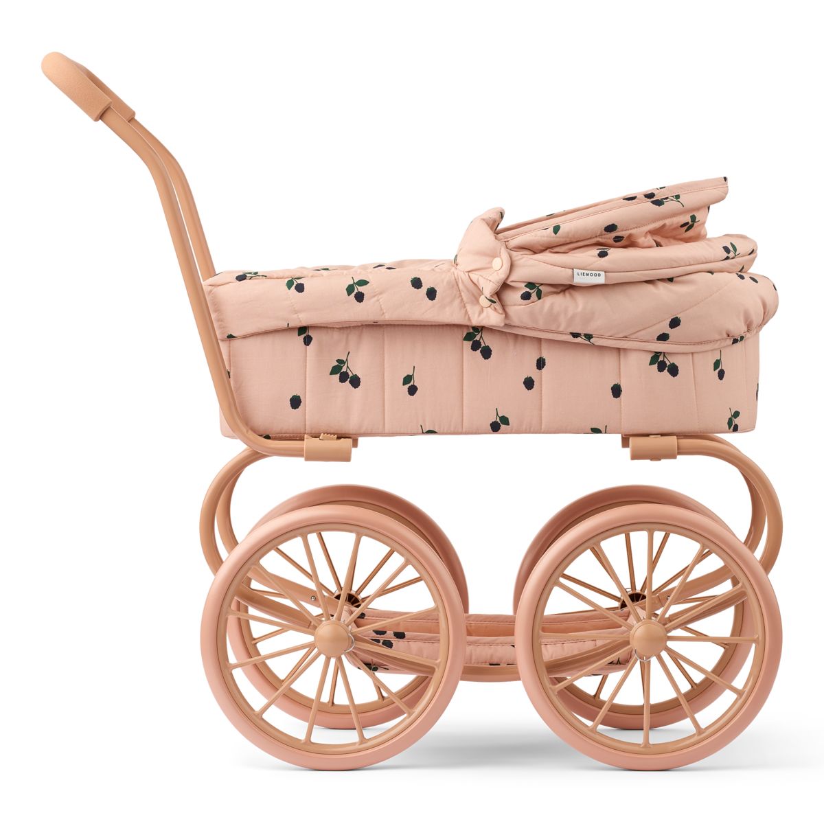 Liewood Adaline Doll Pram - Berry / Pale Tuscany - PRETEND PLAY
