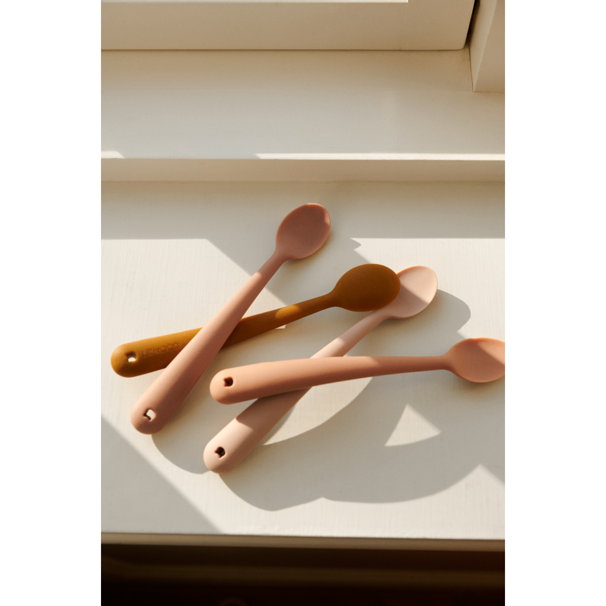 Liewood Siv Feeding Spoon 4 Pack - Tuscany rose multi mix - CUTLERY