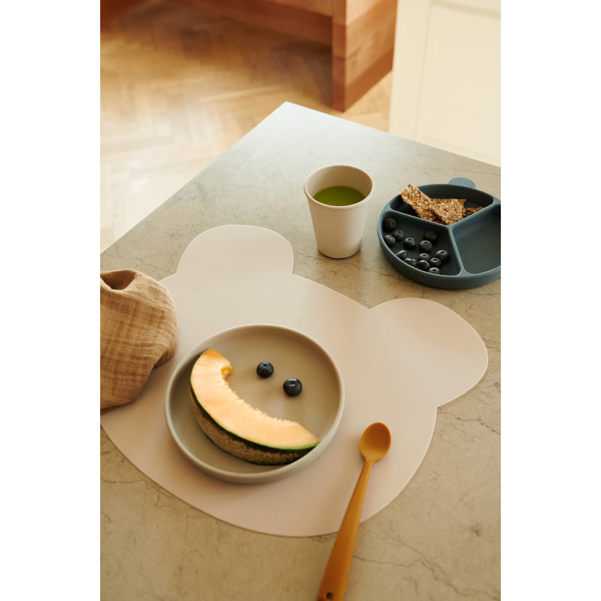 Liewood Aura bear placemat - Sandy - PLACEMAT
