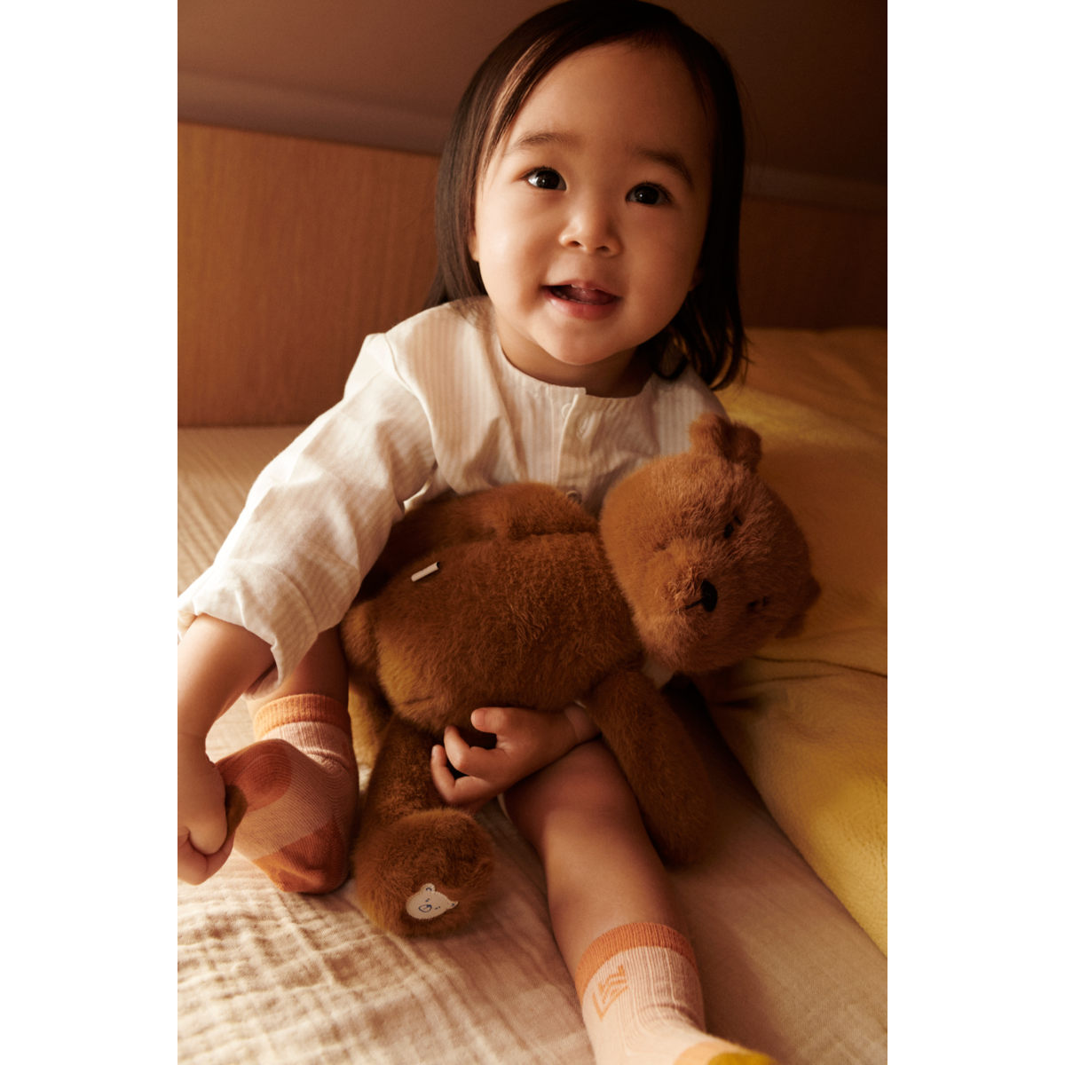 Liewood Berto Bear Teddy - Golden caramel - TEDDY