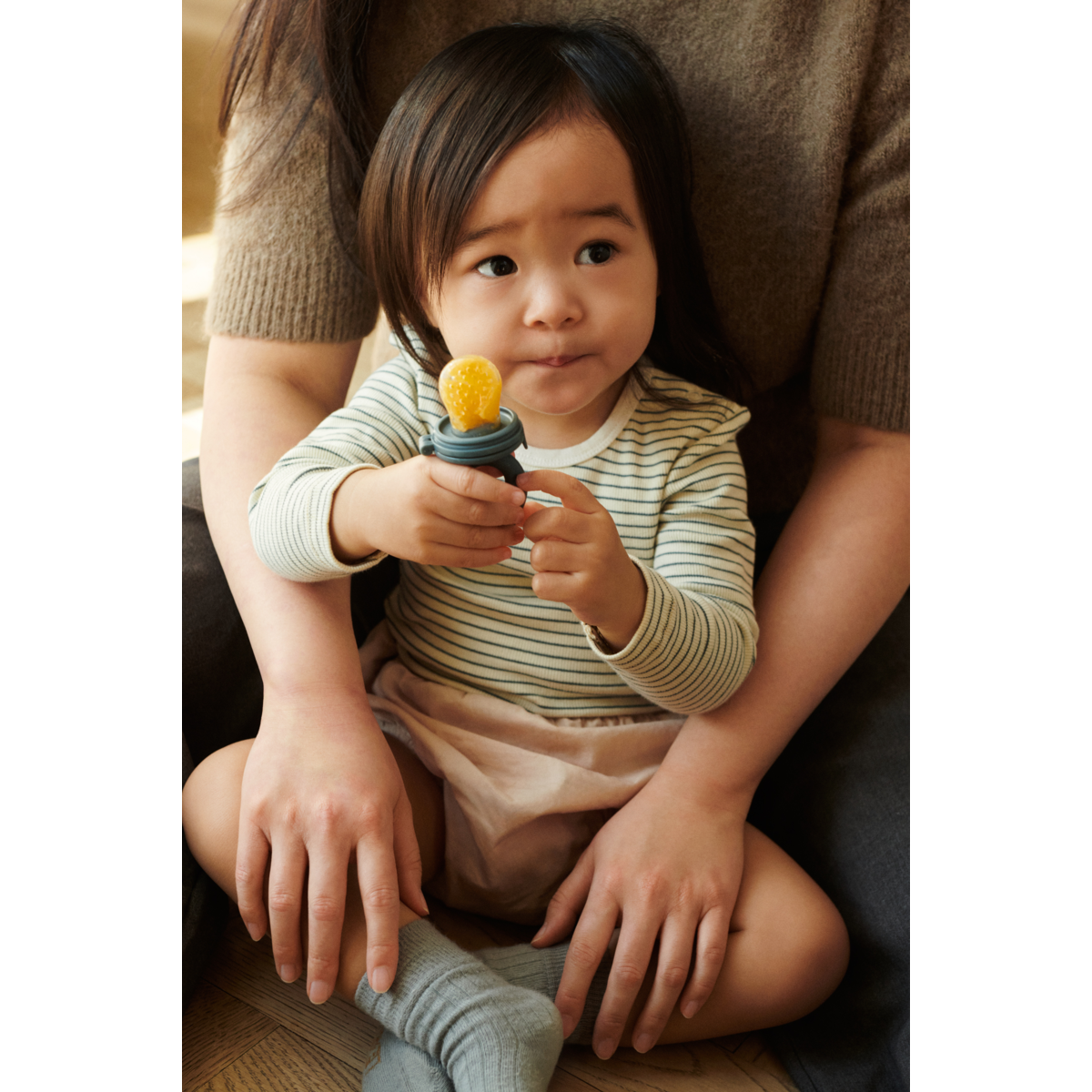 Liewood Miranda Food Feeder 2-pack - Whale blue / Dove blue - FEEDER