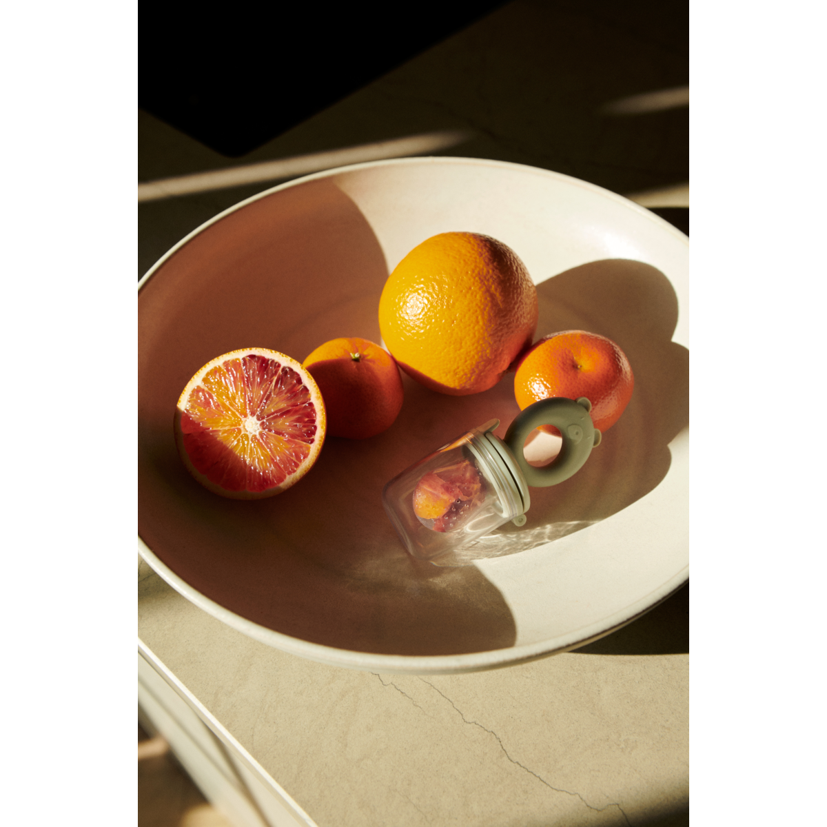 Liewood Miranda Food Feeder 2-pack - Whale blue / Dove blue - FEEDER