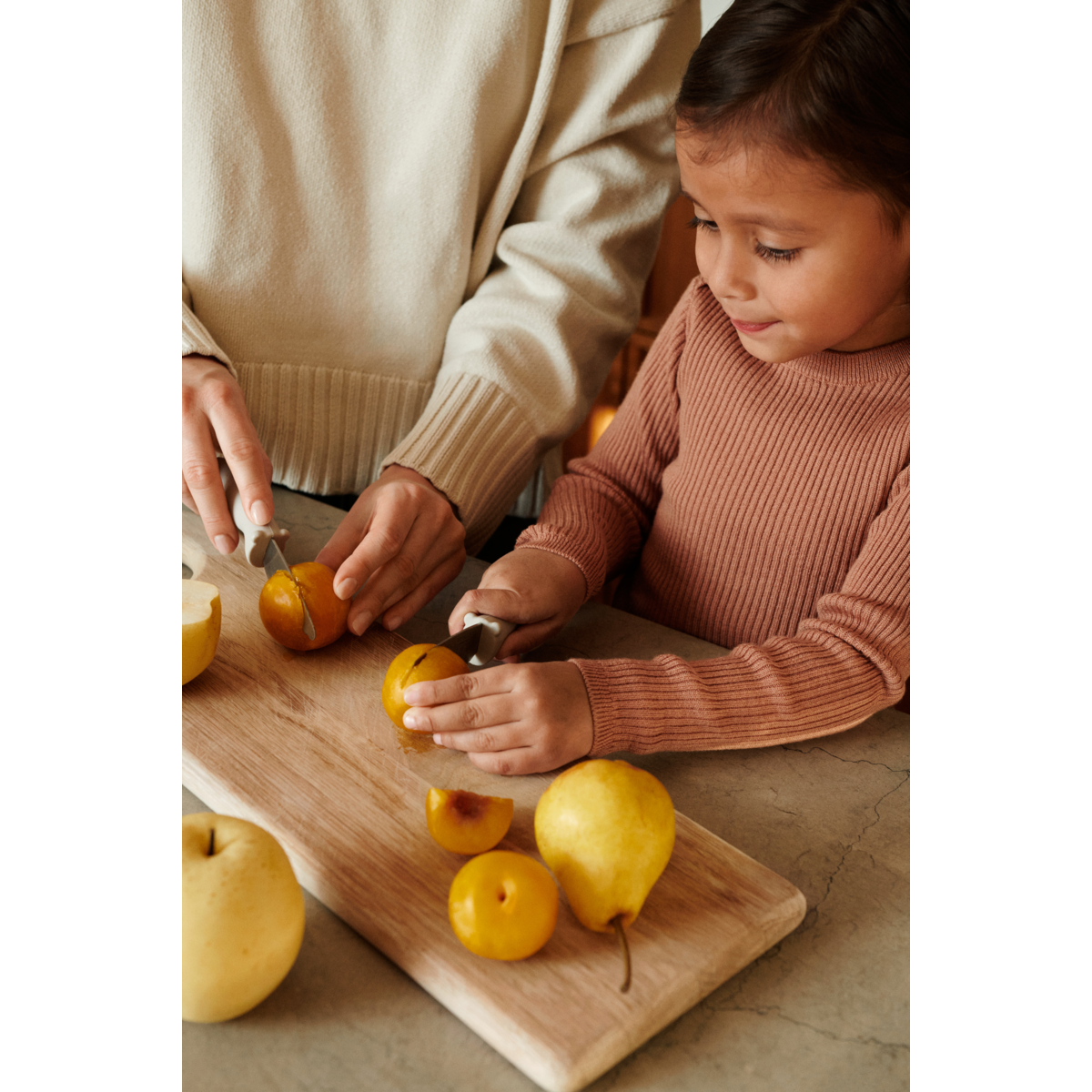 Perry cutting knife set - Sandy