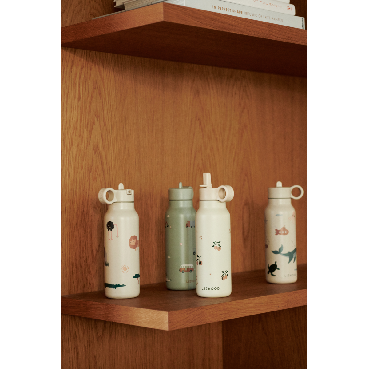 Liewood Falk Water Bottle 350 ml - Sea creature / Sandy - WATER BOTTLE