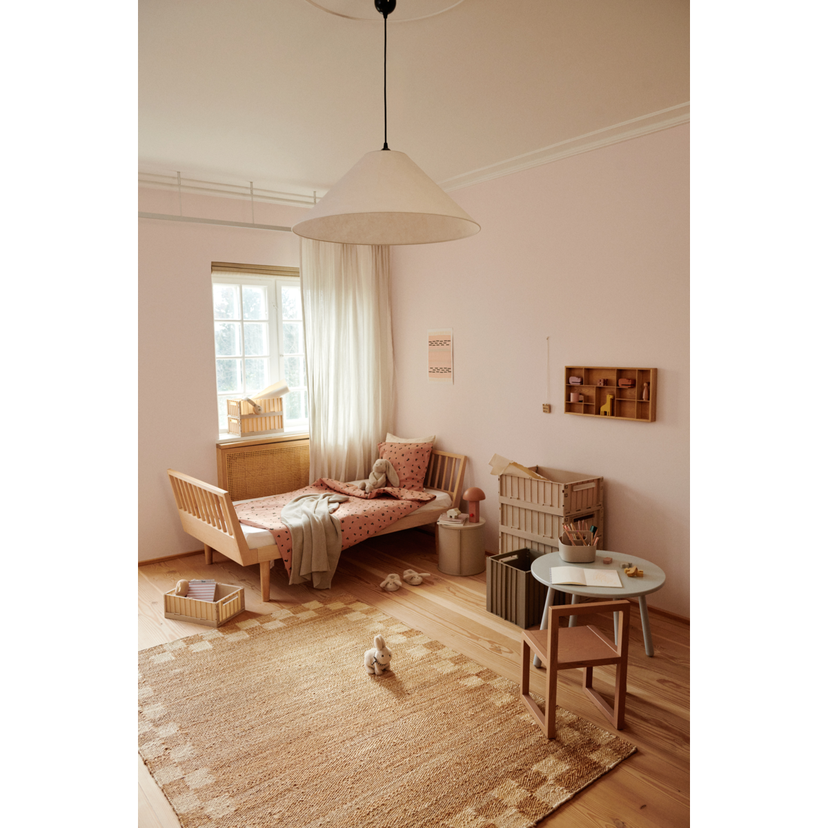 Liewood Ingeborg Junior Bedding 100x140 - Berry / Pale Tuscany - BEDDING