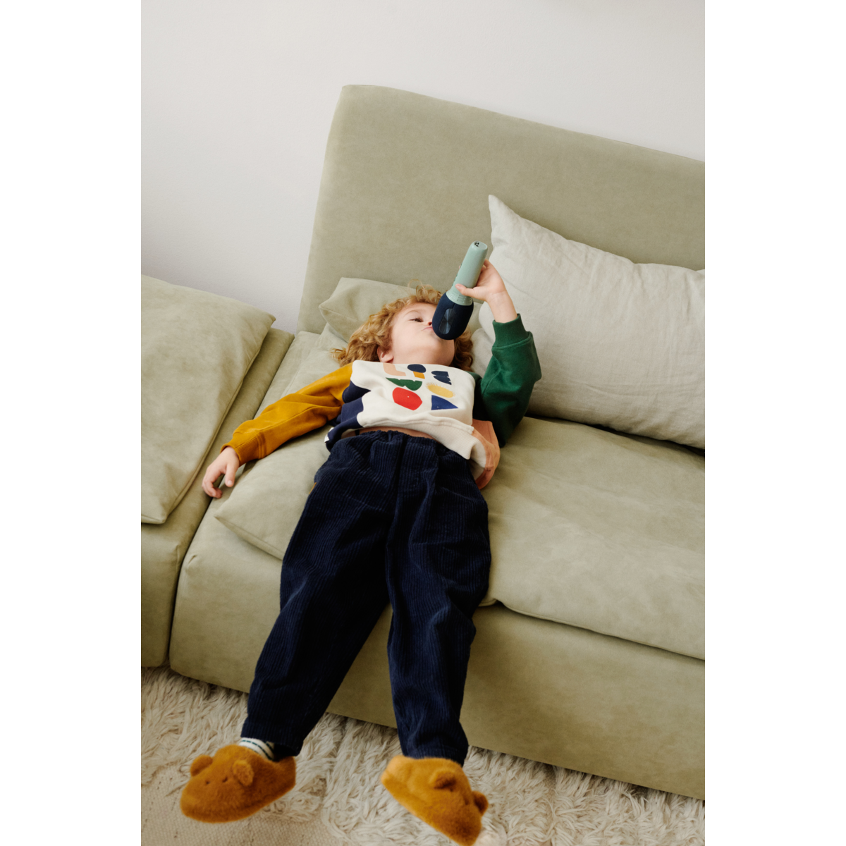 Liewood Aude Sweatshirt - Liewood characters / Golden caramel multi mix - SWEATSHIRT